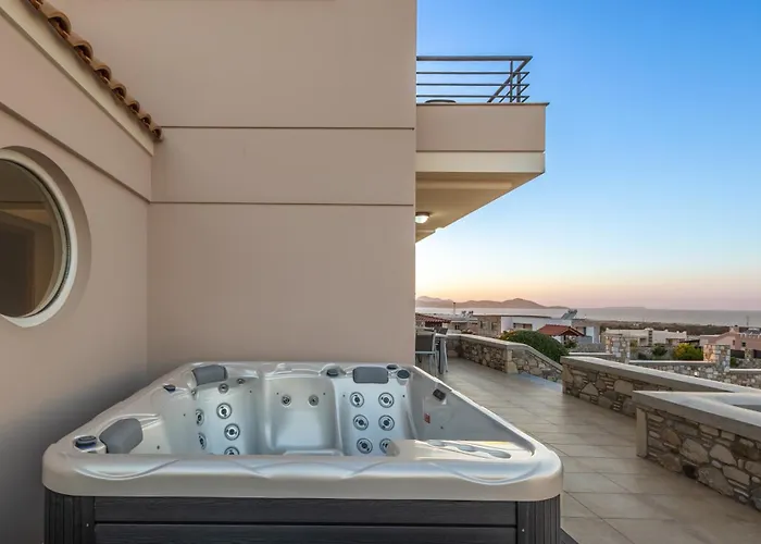 Alkis Dream With Jacuzzi 코스 타운